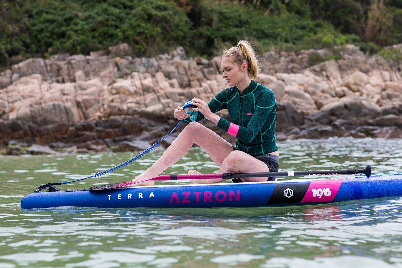 Smycz do desek SUP Aztron Leash 10' 305cm AC-L100 4/5