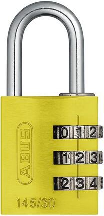 ABUS Cadenas antivol à combinaison 3 Chiffres - 145 / 30 mm
