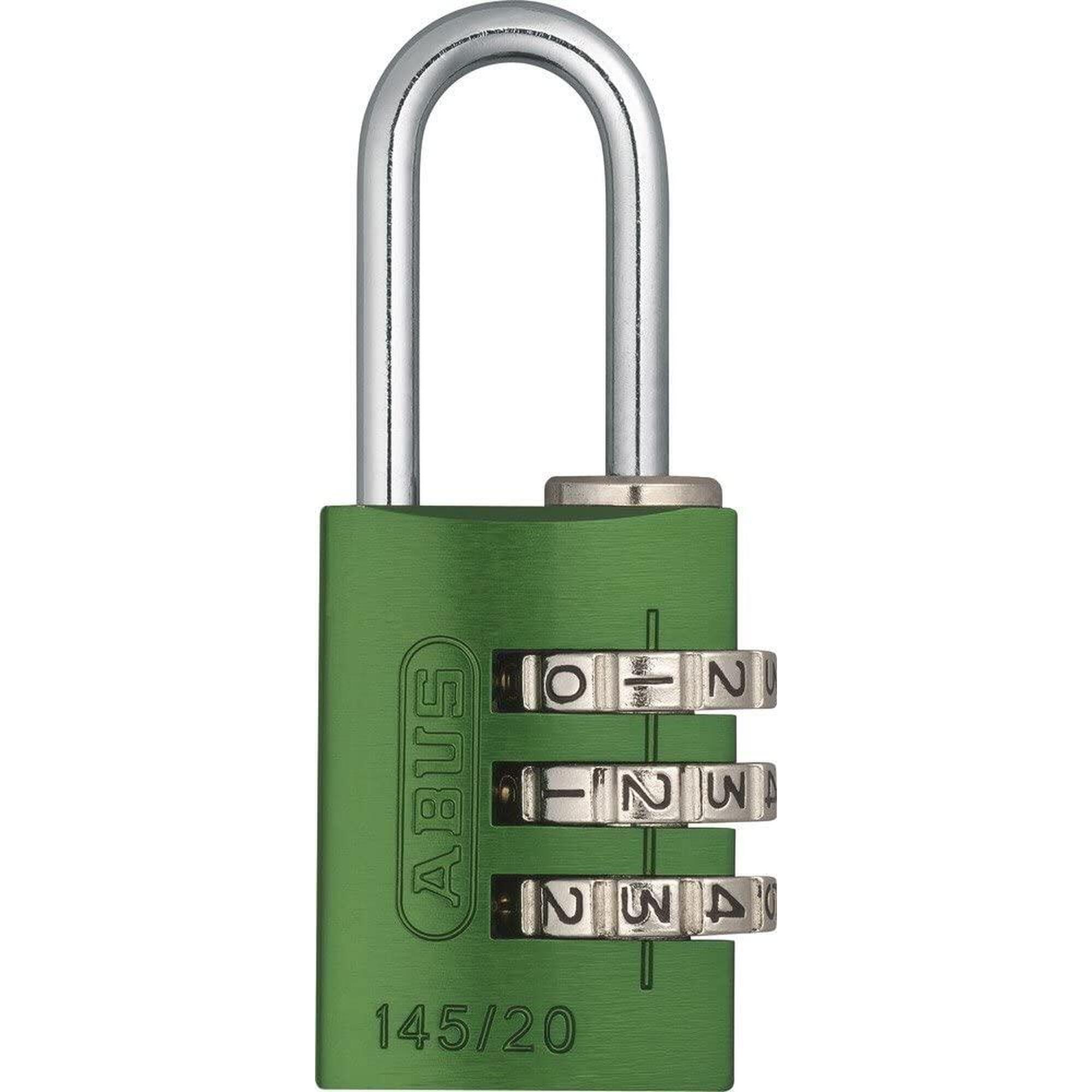 Abus - Abus Cadenas Antivol À Combinaison 3 Chiffres - 145 / 20 Mm - Cadenas - Gris|vert - Taille Unique - Decathlon