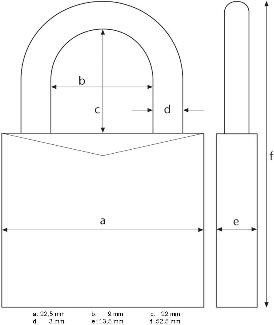ABUS Cadenas antivol à combinaison 3 Chiffres - 145 / 20 mm 2/4