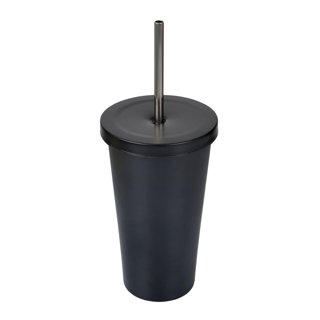 Kubek termiczny ze słomką Casno Gloomy 510 ml 2/3