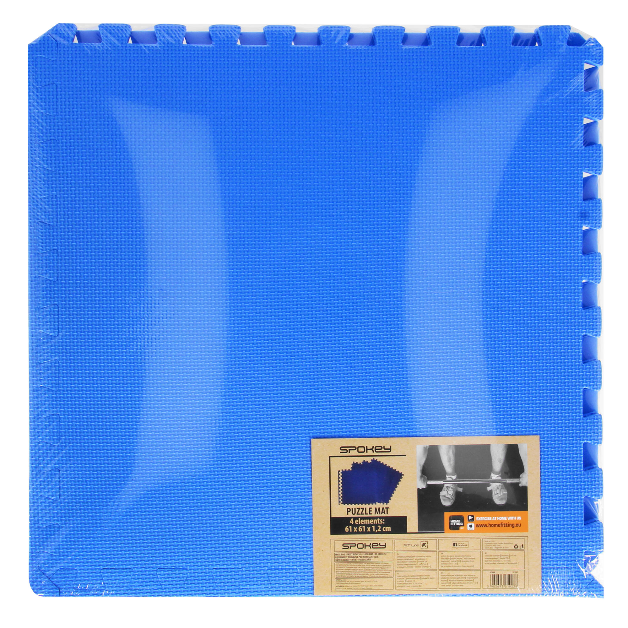 Mata puzzle pod sprzęt fitness Spokey SCRAB 4 elementy 5/5