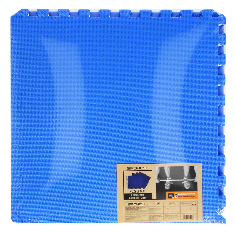 Set 4 Covorase Puzzle - Albastru