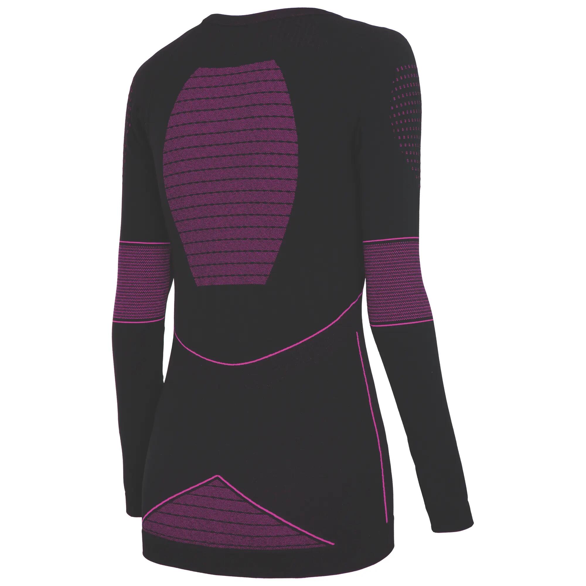 Damen - Sportswear - Funktionsunterwäsche - langärmlig, nahtlos - Etna - schwarz 2/6