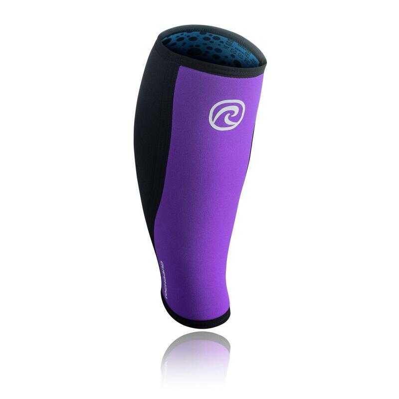 Protège-mollet et tibia RX - 5 mm - Noir/Violet