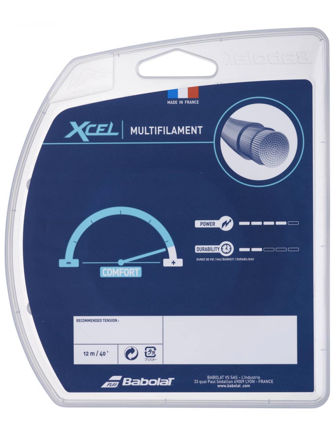 Cordages à l'unité XCEL 12 m 2/3