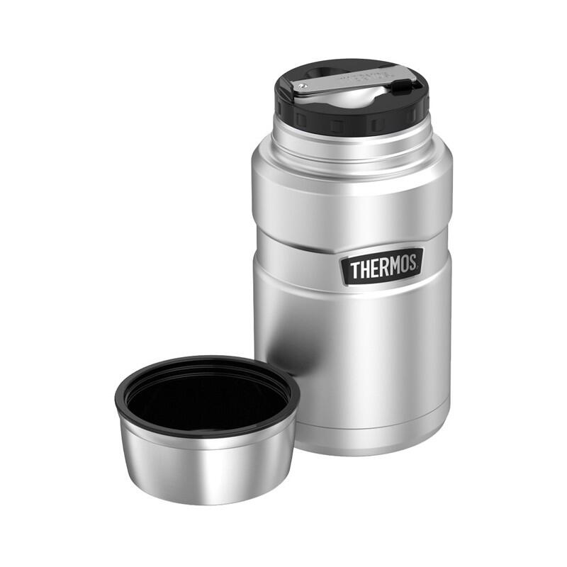 Termos Thermos na jedzenie 710 ml z łyżką stalowy nierdzewny 3/4