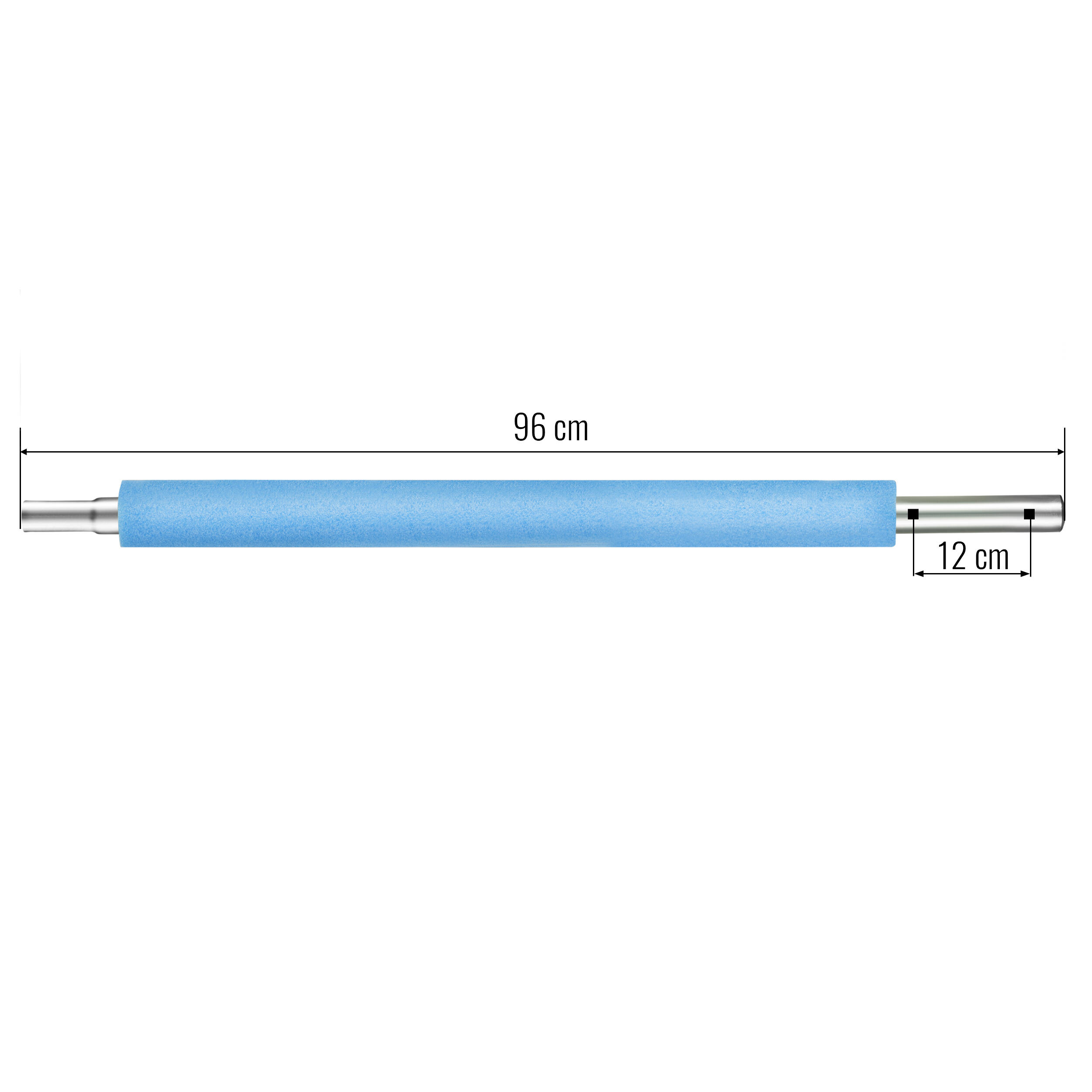 Słupek dolny z pianką do trampoliny Neo-Sport 183 cm 6 ft 2/4