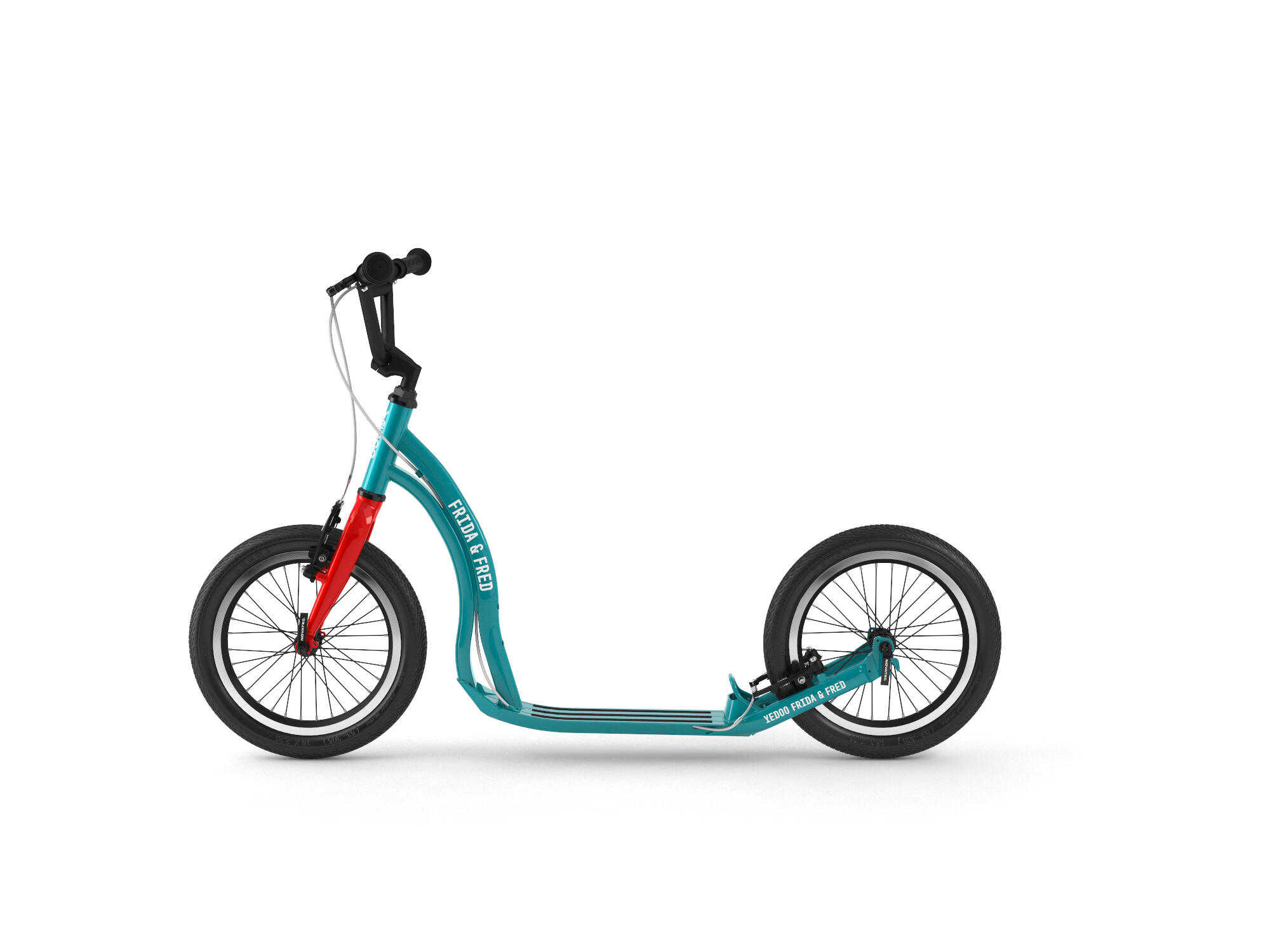 Scooter Frida  and  Fred Bleu Turquoise Yedoo 4/7