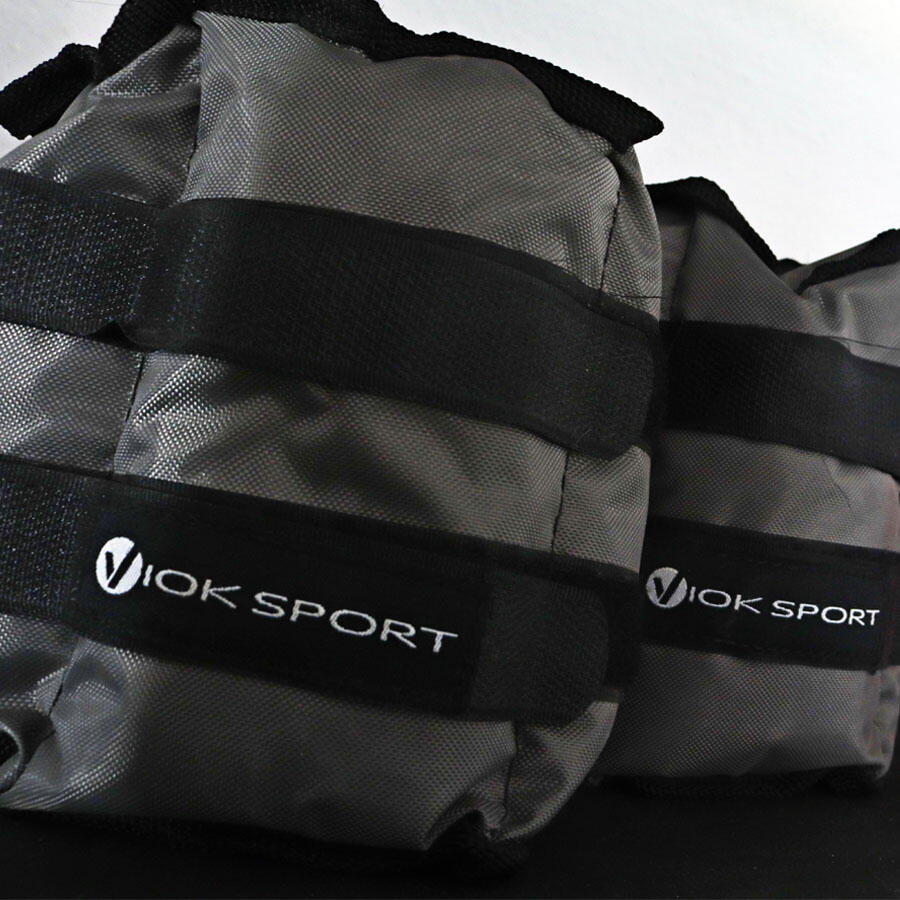 Correas Tobilleras Lastradas 1kg Viok Sport 2/5