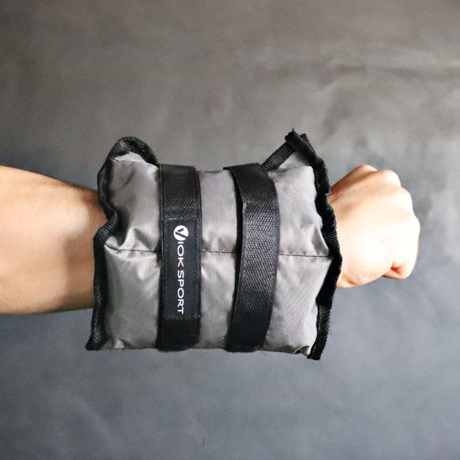 Correas Tobilleras Lastradas 1kg Viok Sport 4/5