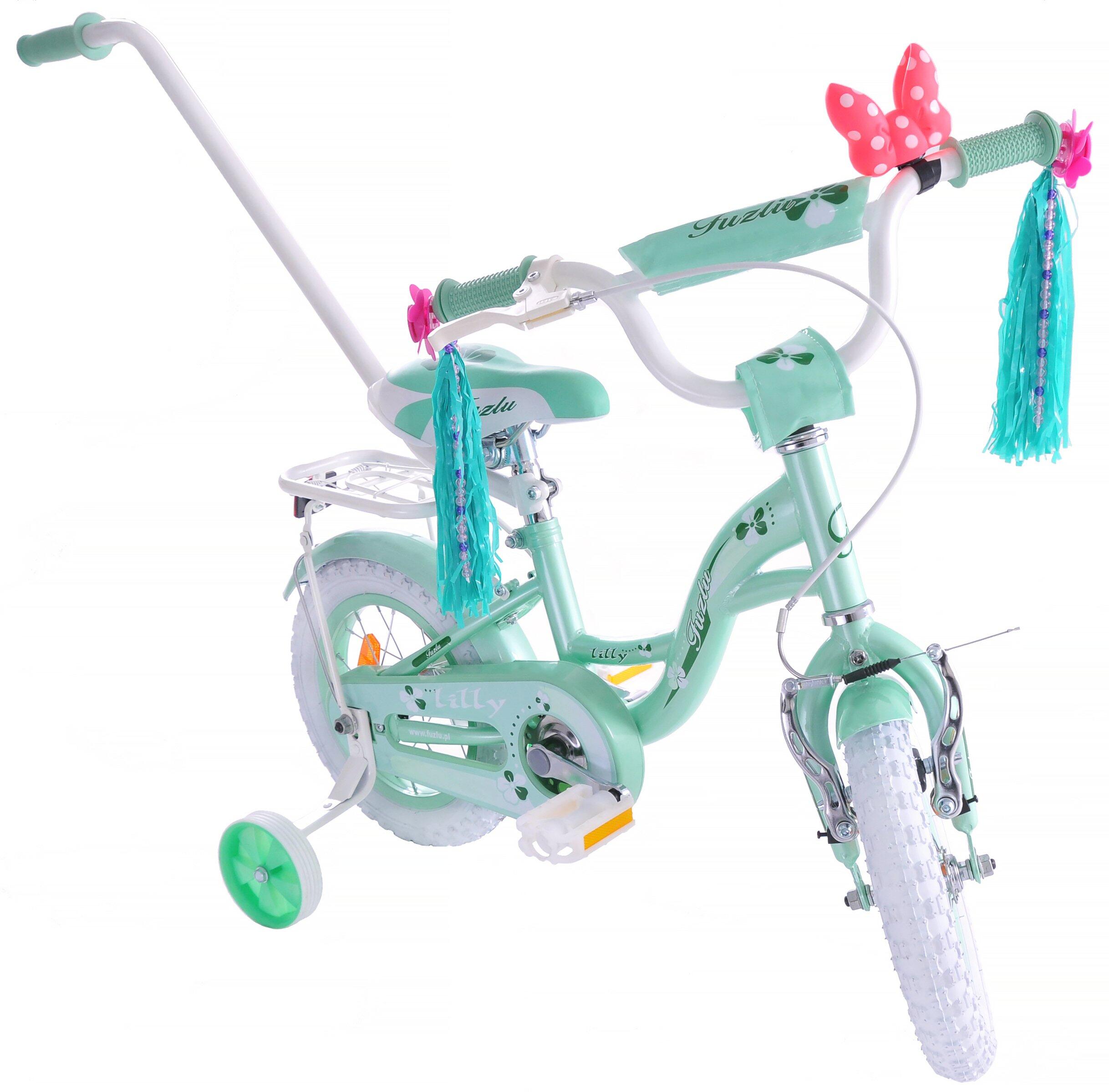 Rower dziecięcy 12 Lilly Fuzlu mint/white 3/3
