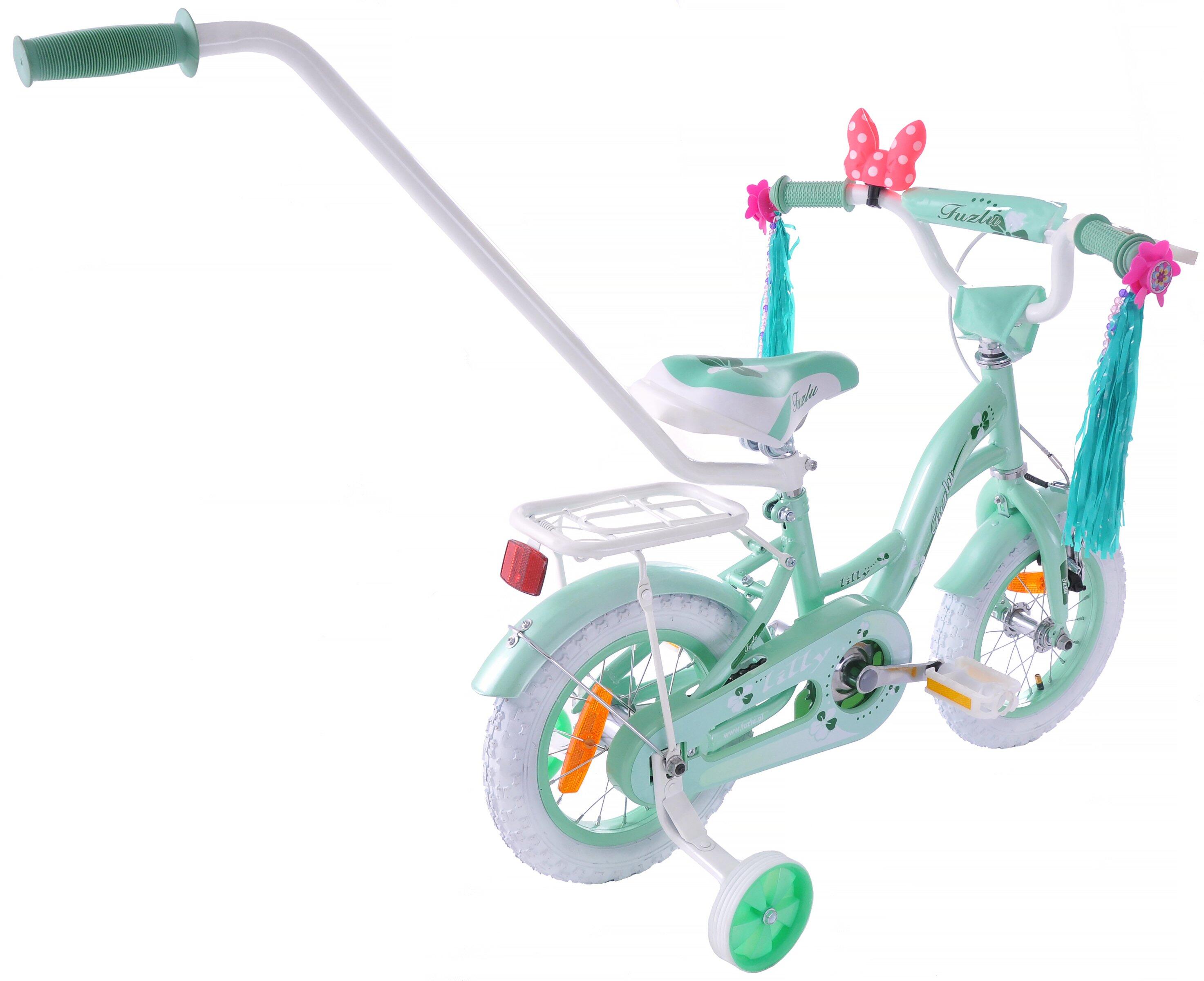 Rower dziecięcy 12 Lilly Fuzlu mint/white 2/3