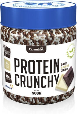 Protein Crunchy - 500 g di gocce di cioccolato fondente Quamtrax 2/6