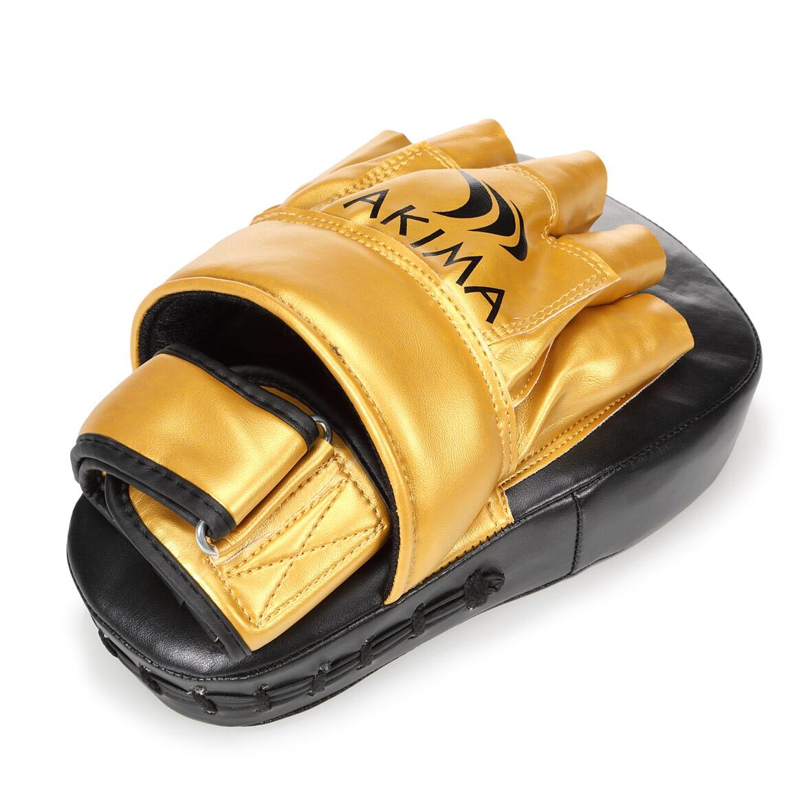 Tarcze trenera profilowane Yakimasport MAX Black/Gold 2/2