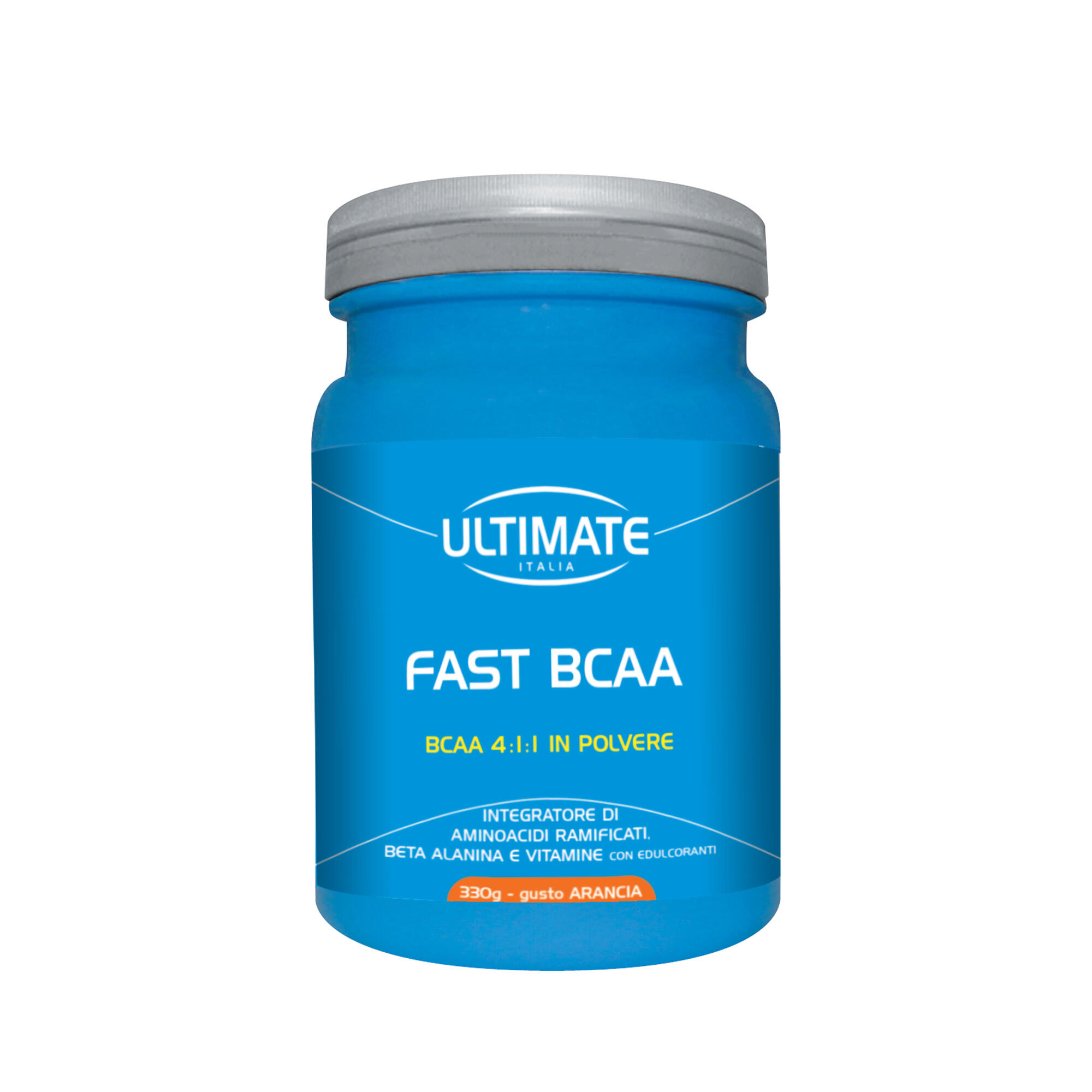 ULTIMATE ITALIA Integratore alimentare - FAST BCAA ORANGE - 330g