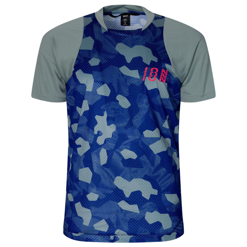 Tricou de ciclism pentru bărbați ION Scrub tidal green