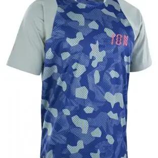 Short Sleeve Jersey ION Scrub Blue / Green