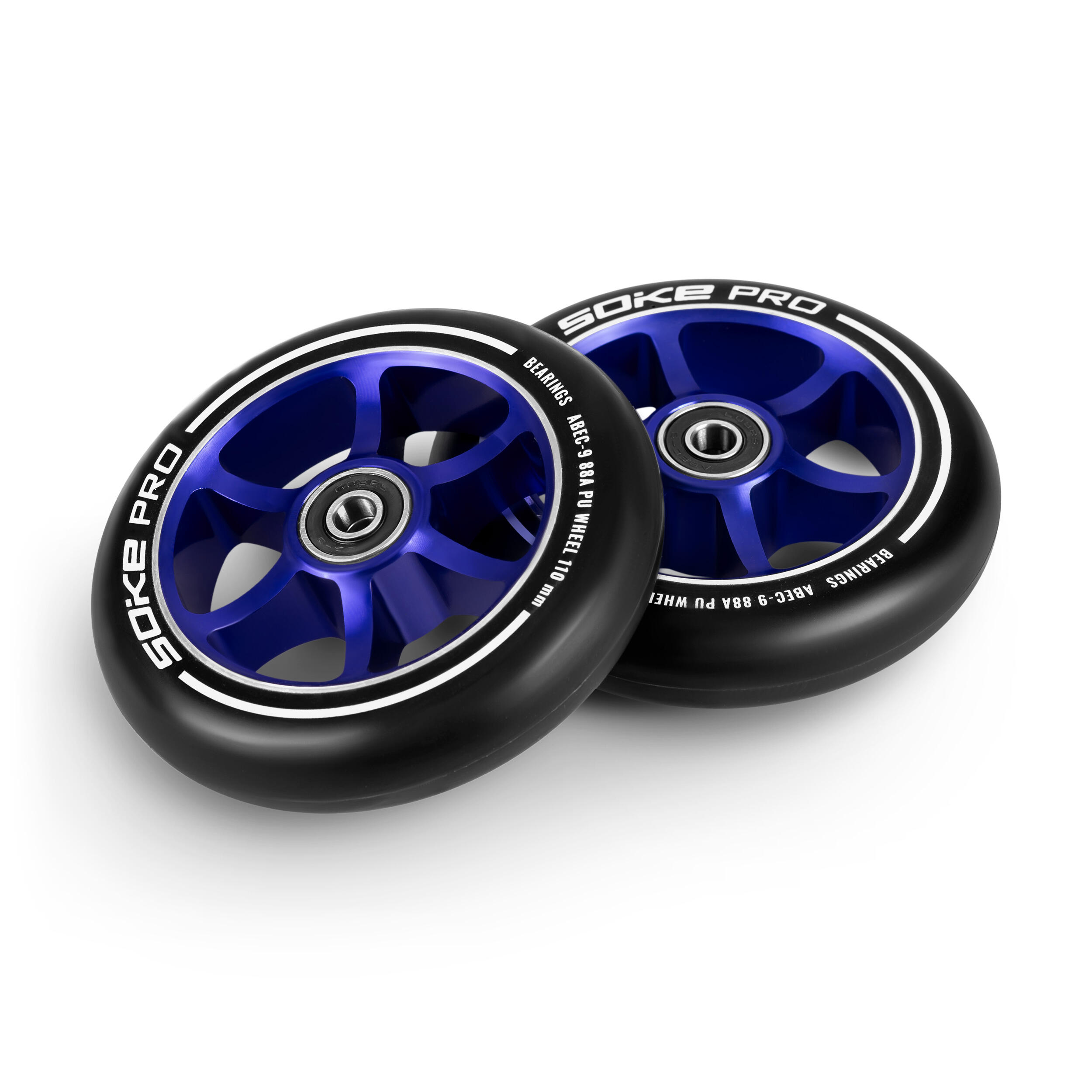 Rueda Patinete 110 mm Soke 2 Unidades azul 4/6