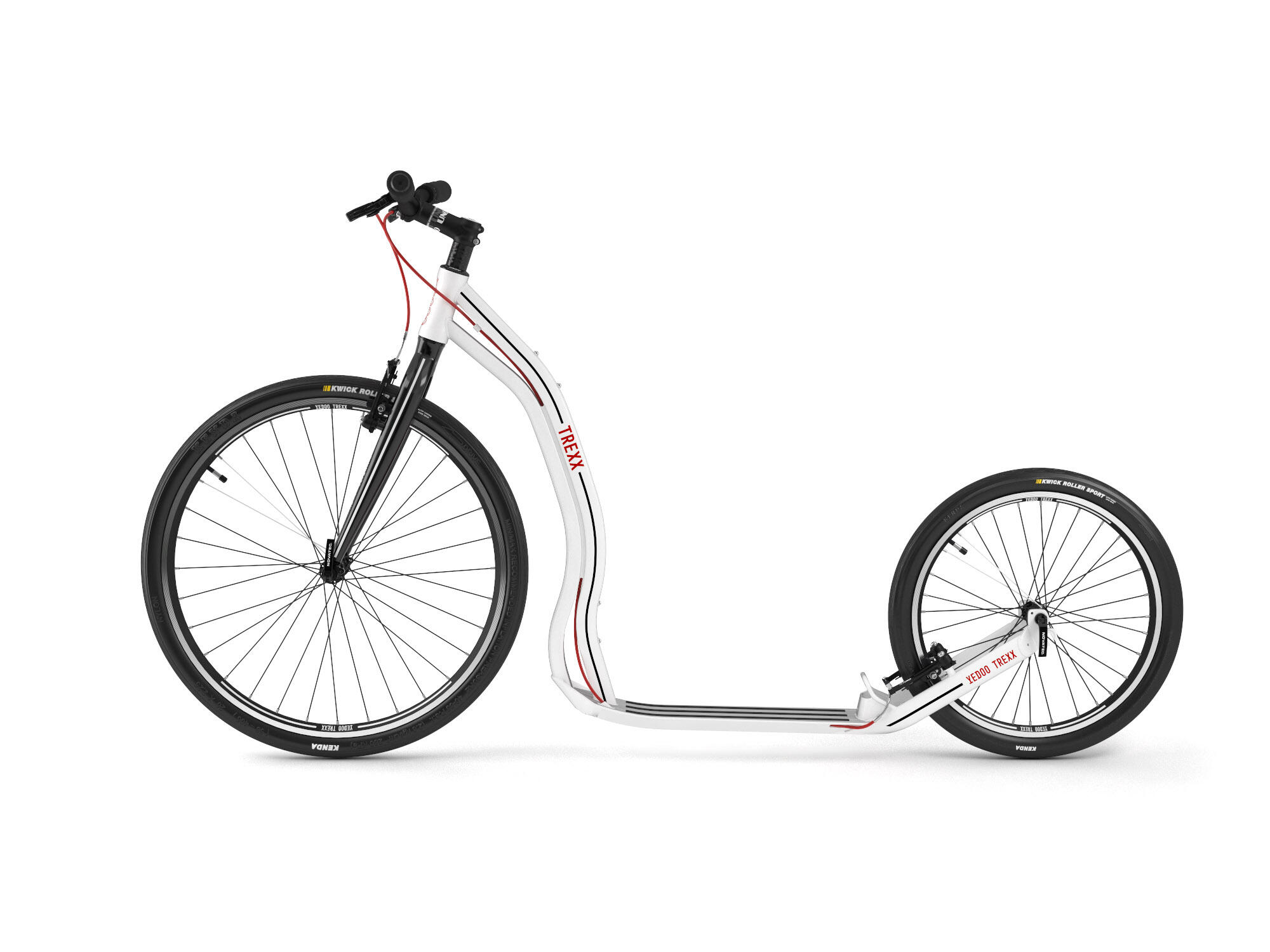 Monopattino bianco Yedoo Trexx 4/7