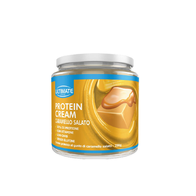 ULTIMATE ITALIA Alimento - PROTEIN CREAM CARAMELLO SALATO - 250g