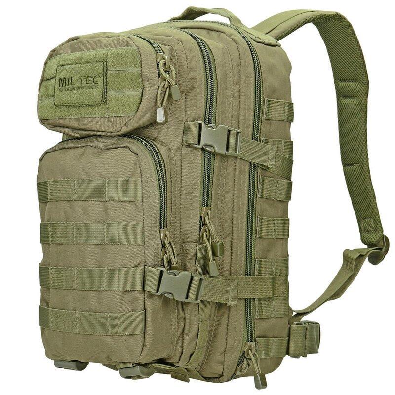 MOCHILA TÁTICA MILITAR MIL-TEC Olive 20L 3/5