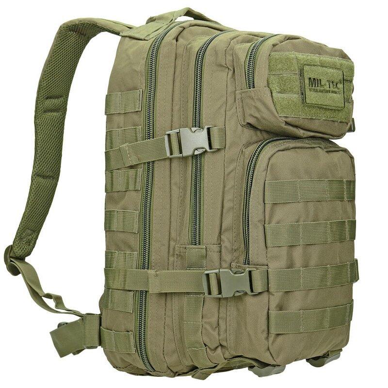 MOCHILA TÁTICA MILITAR MIL-TEC Olive 20L 2/5