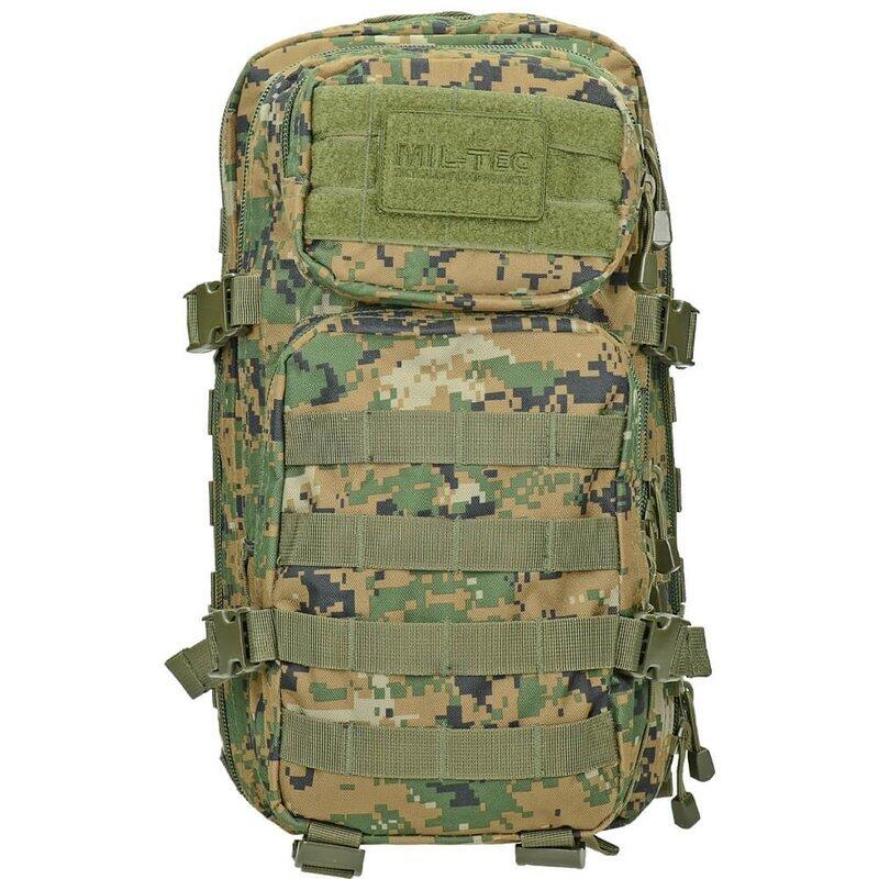 Mil-Tec MOLLE US Assault Pack Small Digital Woodland 5/5