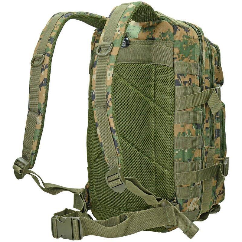 Mil-Tec MOLLE US Assault Pack Small Digital Woodland 4/5