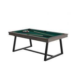 BILLARD BRIO ANTHRACITE - PIEDS NOIR - DRAP GREY