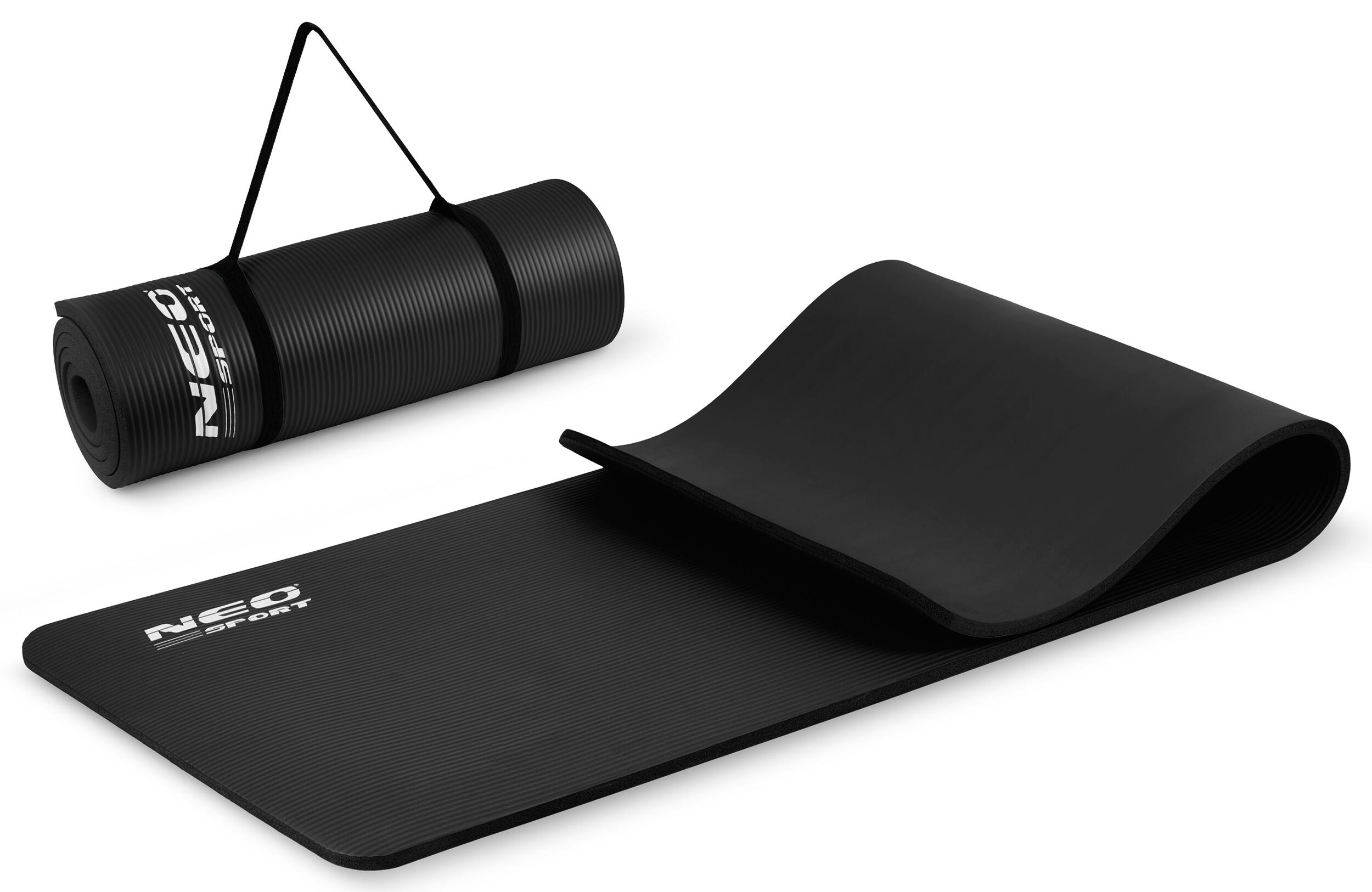 Esterilla de pilates yoga Neo-Sport Negro 2/7
