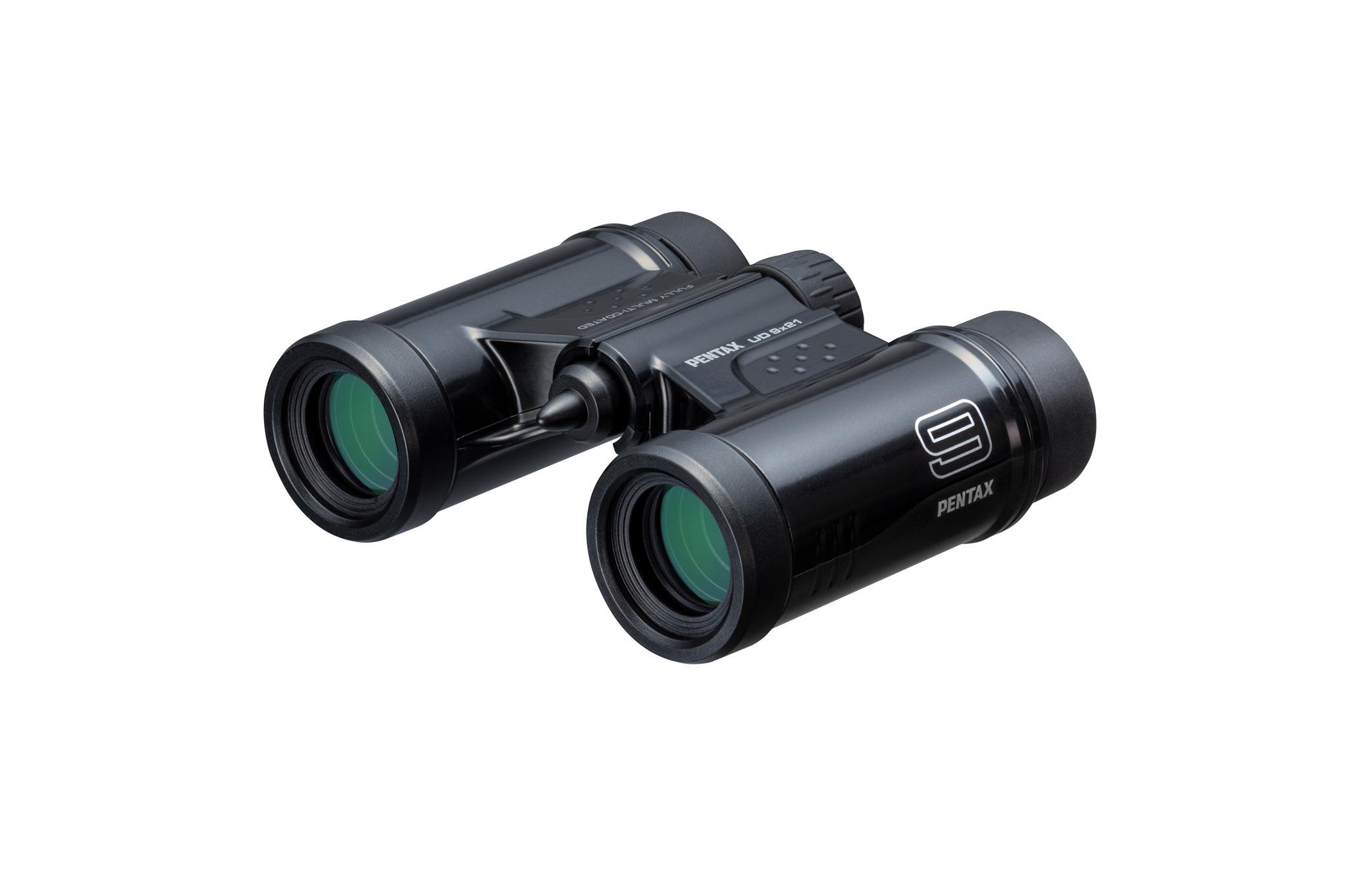 Jumelles PENTAX UD 9x21 compactes — prisme en toit et lentilles multicouches. 3/3