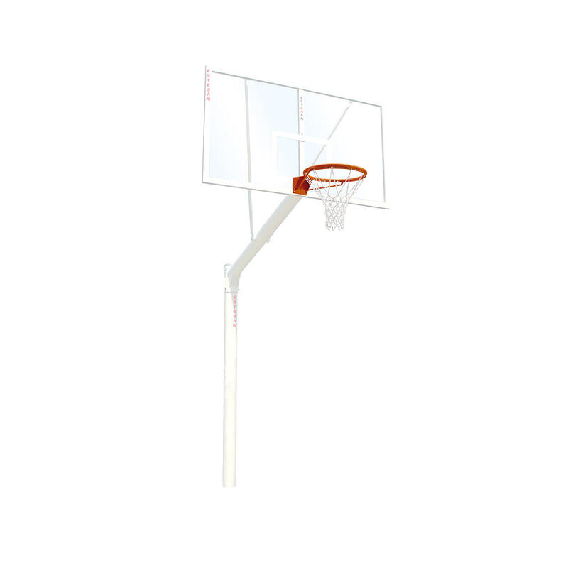 Canasta baloncesto fija tablero metacrilato extensión 165 cm