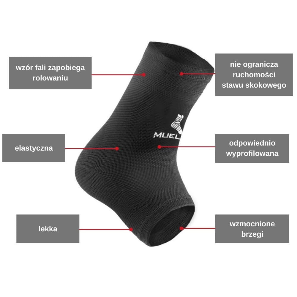 Bandáž na kotník Elastic Ankle Support 3/3