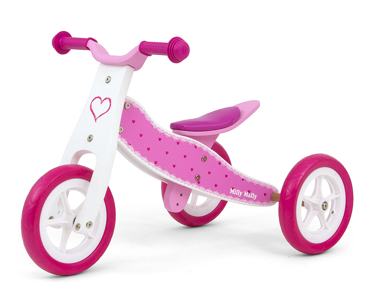 Ride On draisienne 2in1 Look Coeurs 3/5