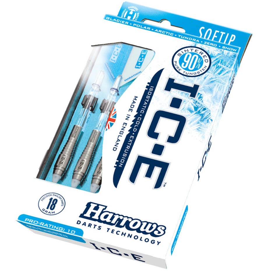 Harrows rzutki Ice Softip 18 Gram 90% Wolfram 3/3
