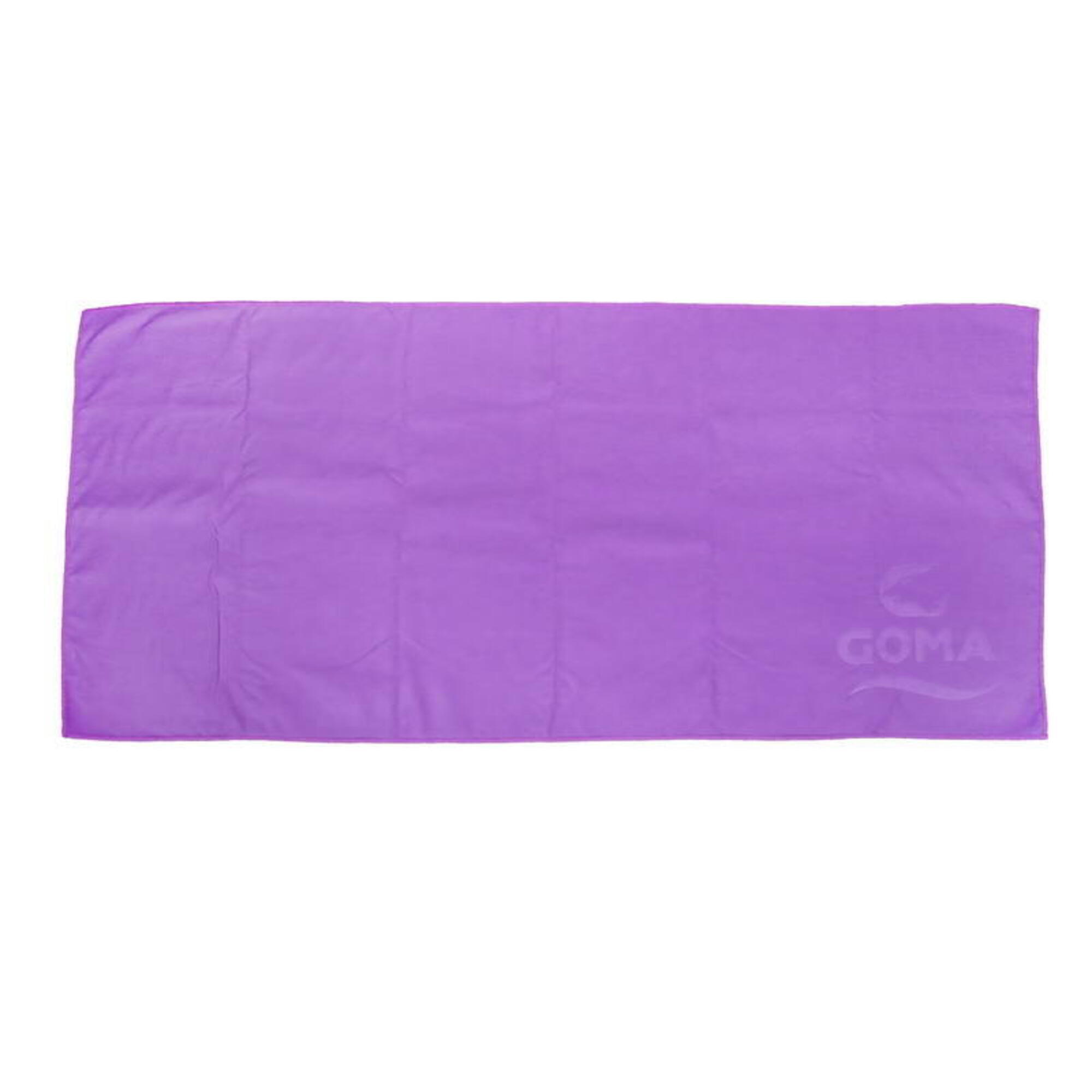 微纖吸水毛巾, 紫色