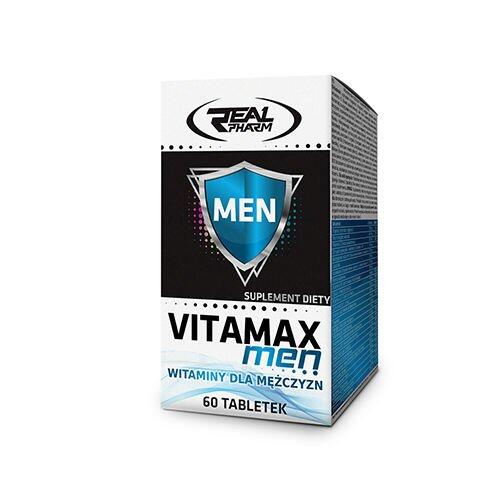 Witaminy REAL PHARM Vitamax Men - 60tabs Mocny organizm