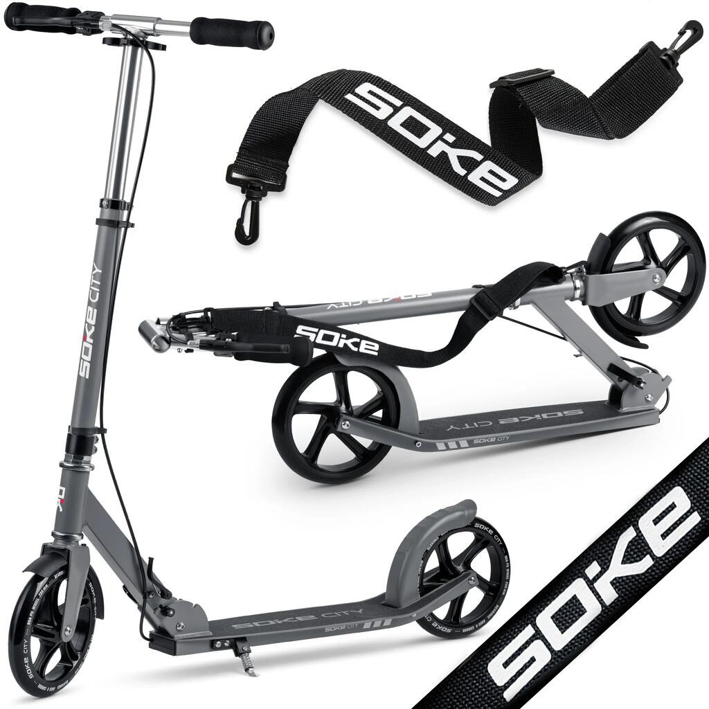 Soke City Gray Scooter