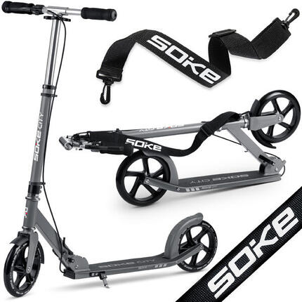 Trottinette scooter - City vert adulte