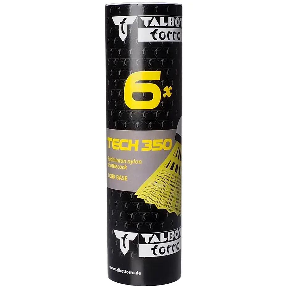 TALBOT TORRO Tech 350 Medium Badminton Shuttlecocks