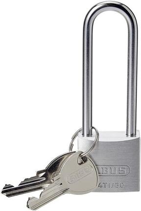 Abus Cadenas Titalium de 30mm avec Haute Anse de 60mm