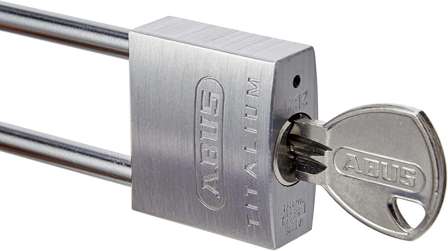 Abus Cadenas Titalium de 30mm avec Haute Anse de 60mm 3/4