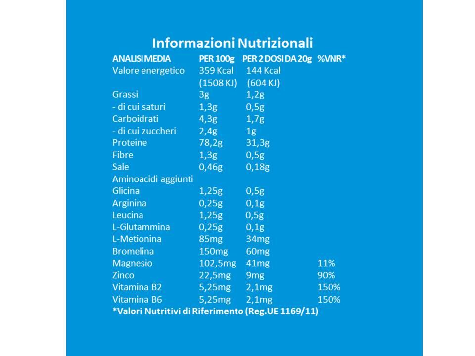 Integratore alimentare - KRONO PROTEIN CIOCCOLATO NOCCIOLA - 1 Kg 4/6