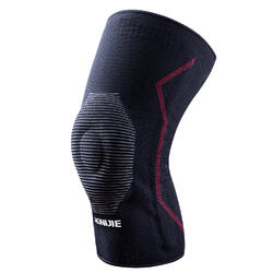 E4409 Silicone Knee Pad Compression Sleeve Wrap Double Protective Knee