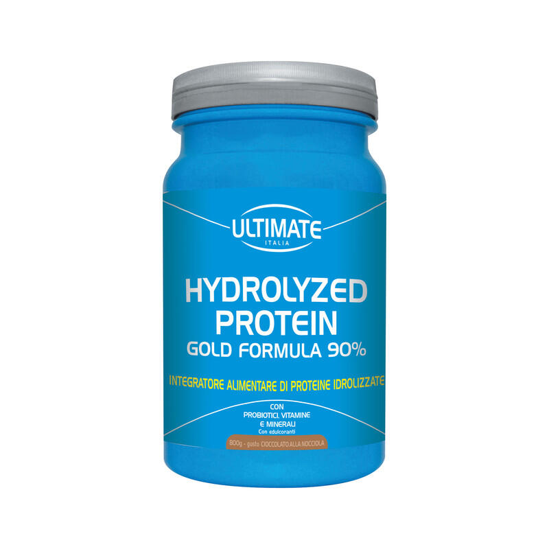 ULTIMATE ITALIA Integratore alimentare - HYDROLIZED PROTEIN CIOCCOLATO ALLA NOCCIOLA - 800g