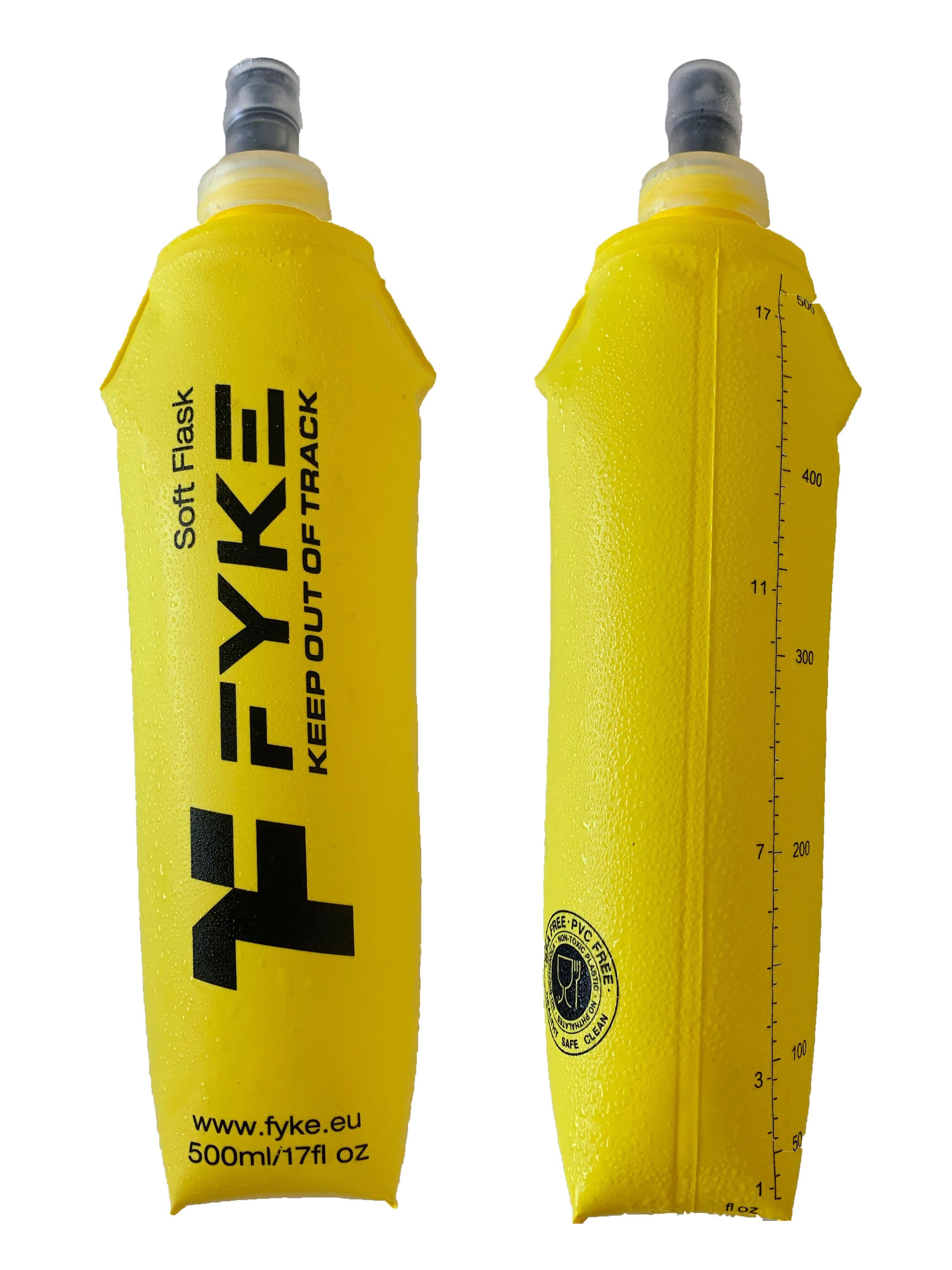 FYKE Flask maleável de Corrida de 500 ML Amarelo Fyke