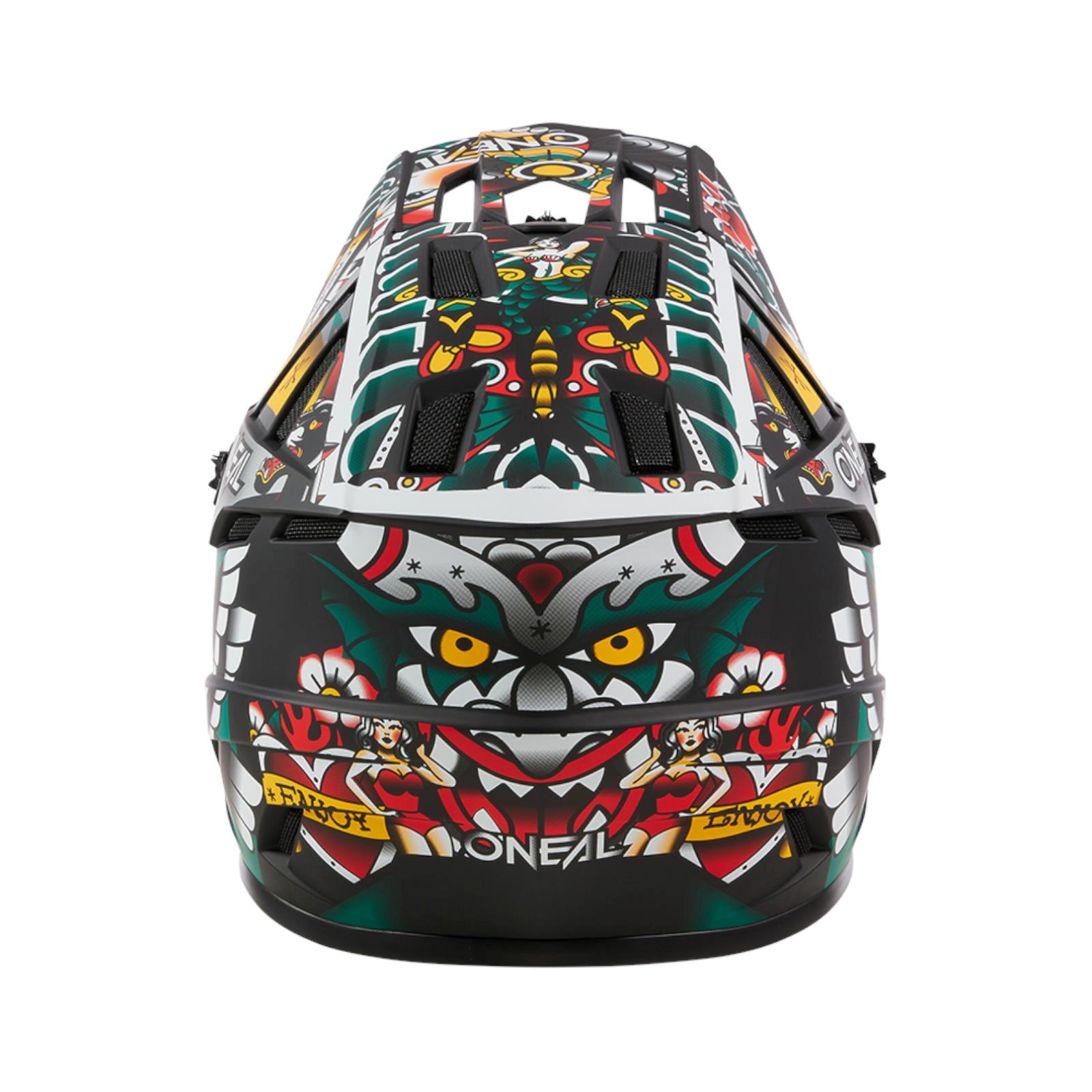 O'Neal Backflip Inked Integral Helmet Multicolour 3/6