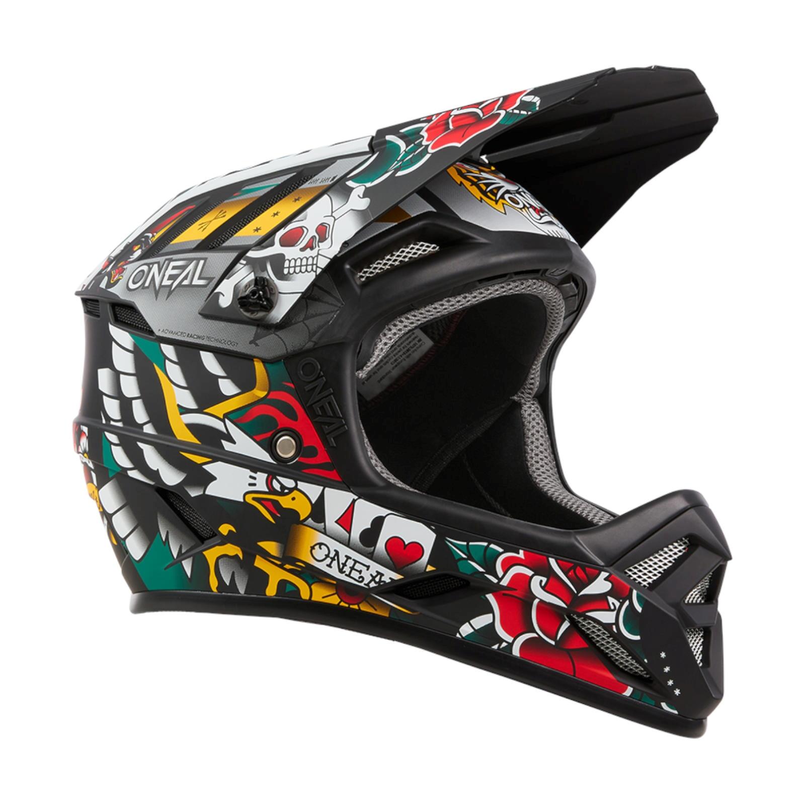 O'Neal Backflip Inked Integral Helmet Multicolour 2/6