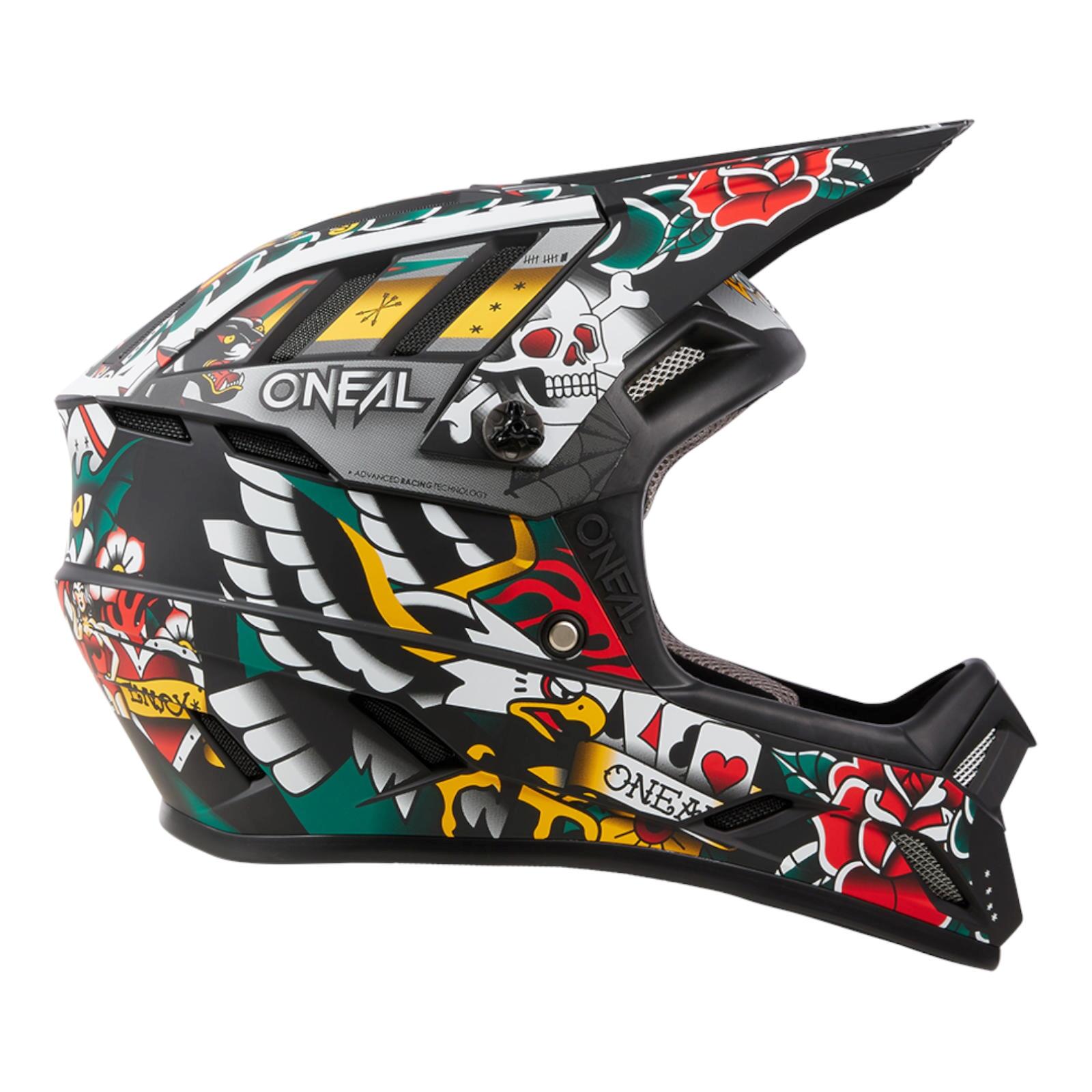 O'Neal Backflip Inked Integral Helmet Multicolour 5/6